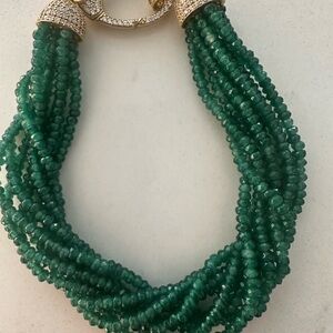 Elegant Green Beaded bracelet